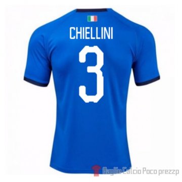 Maglia Italia Giocatore Chiellini Home 2018 Maglia Italia Giocatore Chiellini Home 2018