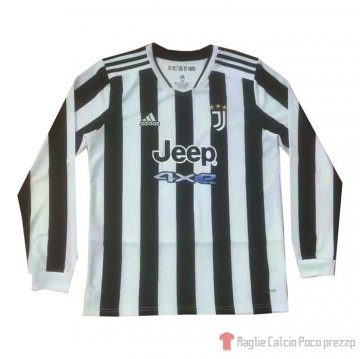 Maglia Juventus Home Maniche Lunghe 21-22 Maglia Juventus Home Maniche Lunghe 21-22