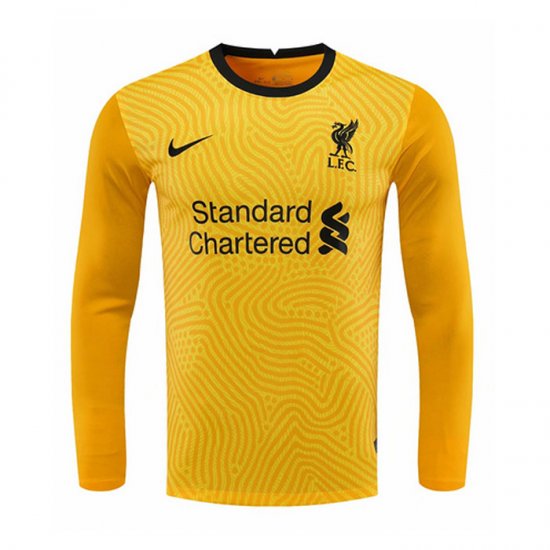 Maglia Liverpool Portiere Manica Lunga 20-21 Giallo - Clicca l'immagine per chiudere