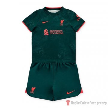 Maglia Liverpool Terza Bambino 22-23