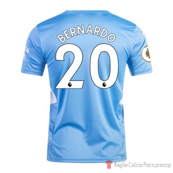 Maglia Manchester City Giocatore Bernardo Home 21-22 - Clicca l'immagine per chiudere