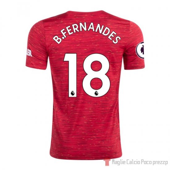 Maglia Manchester United Giocatore B.fernandes Home 20-21 - Clicca l'immagine per chiudere