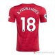 Maglia Manchester United Giocatore B.fernandes Home 20-21