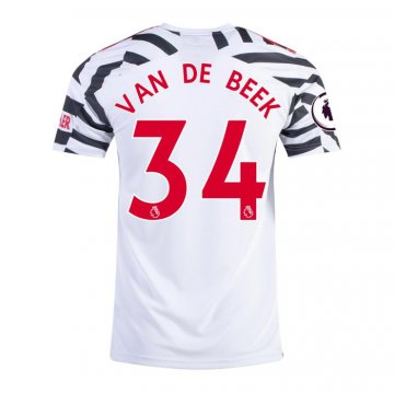 Maglia Manchester United Giocatore Van De Beek Terza 20-21 Maglia Manchester United Giocatore Van De Beek Terza 20-21