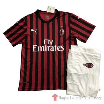 Maglia Milan Home Bambino 2019/2020 Maglia Milan Home Bambino 2019/2020