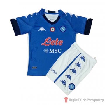 Maglia Napoli Home Bambino 20-21 Maglia Napoli Home Bambino 20-21
