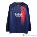 Maglia Paris Saint-germain Home Maniche Lunghe 23-24