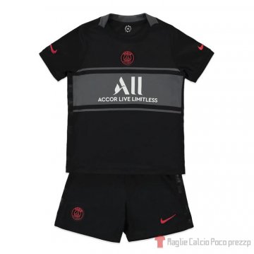 Maglia Paris Saint-germain Terza Bambino 21-22 Maglia Paris Saint-germain Terza Bambino 21-22