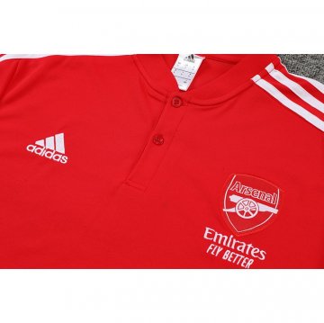 Maglia Polo Arsenal 2022-23 Rosso