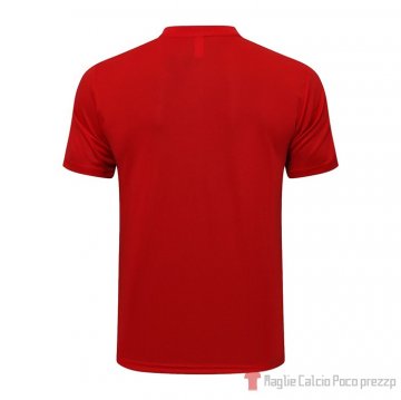 Maglia Polo Arsenal 21-22 Rosso