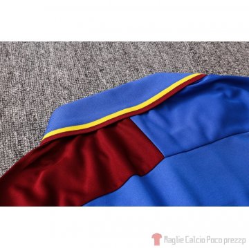 Maglia Polo Barcellona 2020/2021 Blu e Marrone