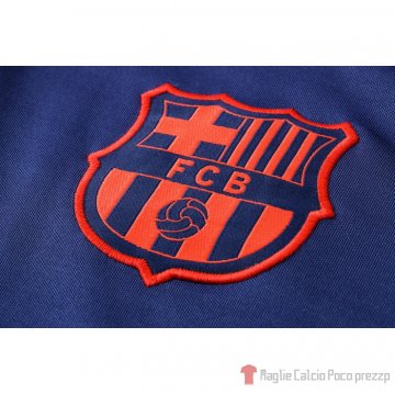 Maglia Polo Barcellona 2021 Blu