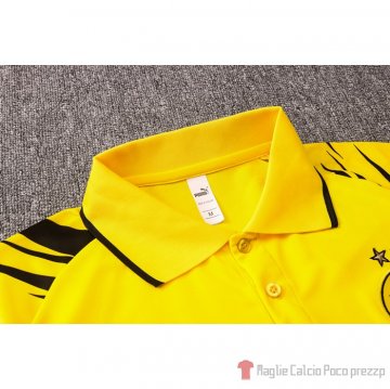 Maglia Polo Borussia Dortmund 2020-21 Giallo