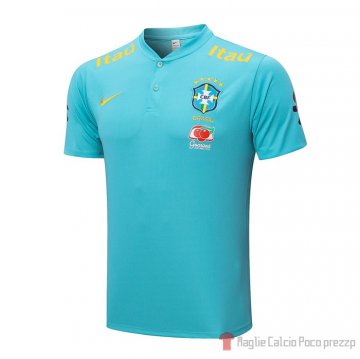 Maglia Polo Del Brasil 22-23 Azul