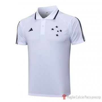 Maglia Polo Del Cruzeiro 23-24 Blanco