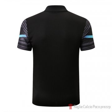 Maglia Polo Del Manchester City 22-23 Negro