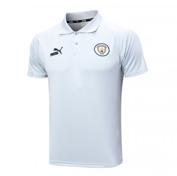 Maglia Polo Del Manchester City 23-24 Gris