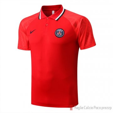 Maglia Polo Del Paris Saint-germain 22-23 Rojo Maglia Polo Del Paris Saint-germain 22-23 Rojo