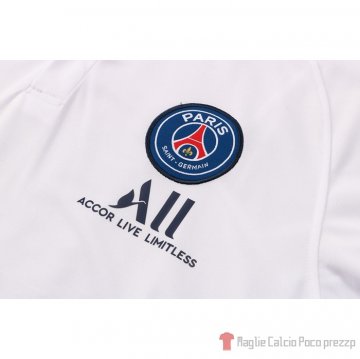Polo Paris Saint-germain Jordan 2021-2022 Blanco