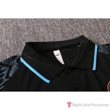 Maglia Polo Manchester City 20-21 Nero