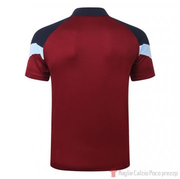 Maglia Polo Manchester City 2020/2021 Rosso