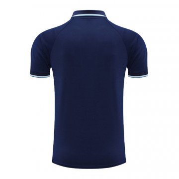 Maglia Polo Manchester City 22-23 Blu Marino