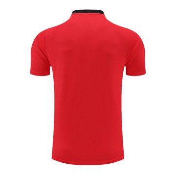 Maglia Polo Manchester United 2022-23 Rosso