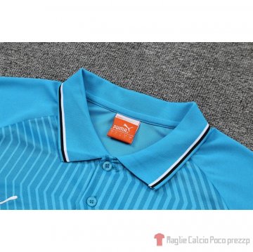 Maglia Polo Marsiglia 2022-23 Blu