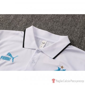 Maglia Polo Marsiglia 21-22 Bianco