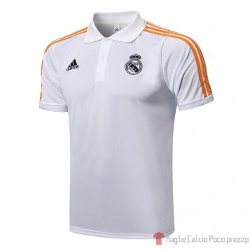 Maglia Polo Real Madrid 21-22 Bianco