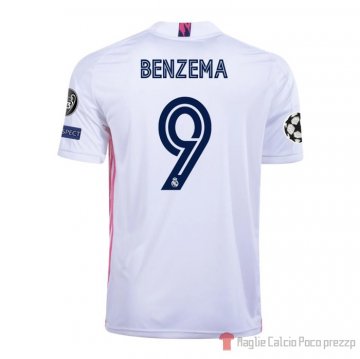 Maglia Real Madrid Giocatore Benzema Home 20-21 Maglia Real Madrid Giocatore Benzema Home 20-21