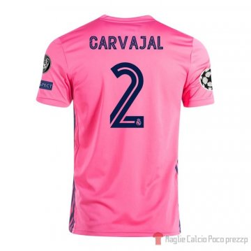 Maglia Real Madrid Giocatore Carvajal Away 20-21 Maglia Real Madrid Giocatore Carvajal Away 20-21