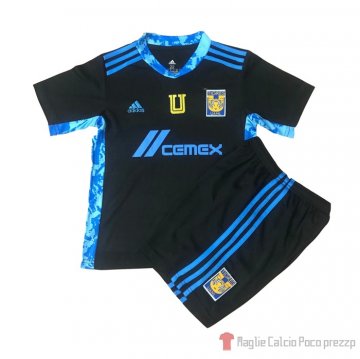 Maglia Tigres Uanl Portiere Bambino 2021 Blu Maglia Tigres Uanl Portiere Bambino 2021 Blu