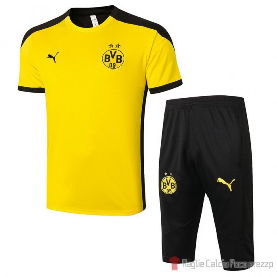 Tuta Da Track Borussia Dortmund Manica Corta 2020-21 Giallo - Clicca l'immagine per chiudere