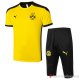 Tuta Da Track Borussia Dortmund Manica Corta 2020-21 Giallo