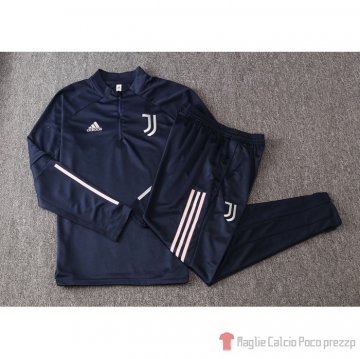 Tuta Da Track Felpa Juventus Bambino 20-21 Blu