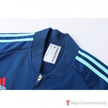 Tuta Da Track Giacca Arsenal 2021-22 Blu