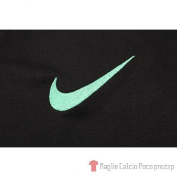 Tuta da Track Portogallo Manico Corto 2018 Nero