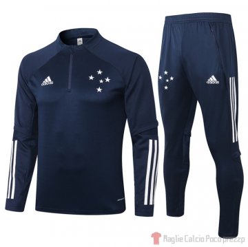 Tuta da Track Felpa Cruzeiro 2020/2021 Blu Tuta da Track Felpa Cruzeiro 2020/2021 Blu