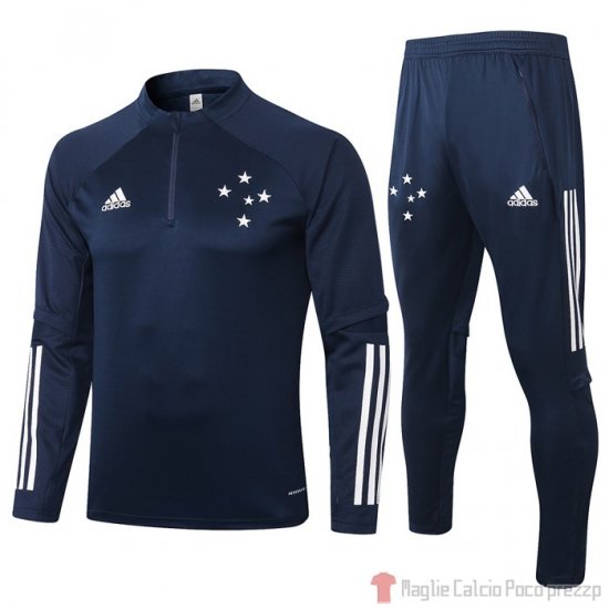 Tuta da Track Felpa Cruzeiro 2020/2021 Blu - Clicca l'immagine per chiudere