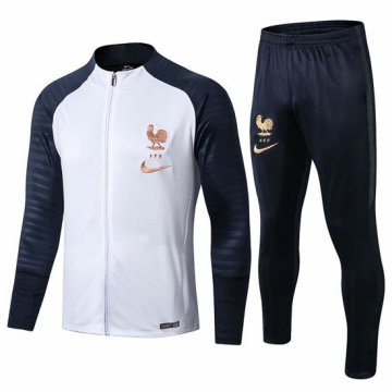 Tuta da Track Francia 2019/2020 Bianco Tuta da Track Francia 2019/2020 Bianco
