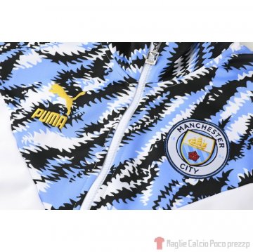 Tuta da Track Giacca Manchester City 2020/2021 Bianco