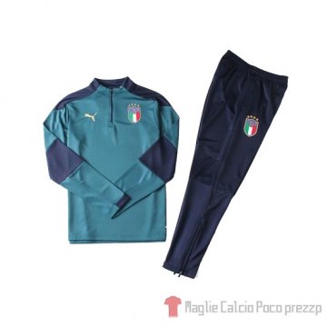 Tuta da Track Italia 2020 Verde e Blu Tuta da Track Italia 2020 Verde e Blu