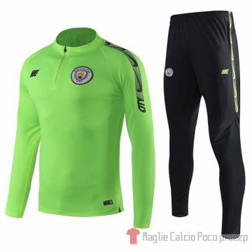 Tuta da Track Manchester City Bambino 2019/2020 Verde