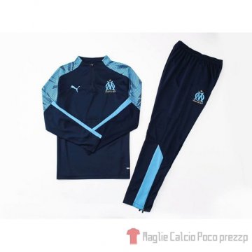 Tuta da Track Marsiglia 2019/2020 Blu Oscuro