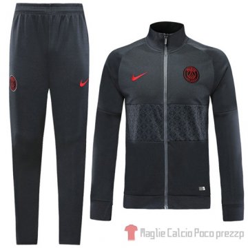 Tuta da Track Paris Saint-Germain 2019/2020 Grigio Tuta da Track Paris Saint-Germain 2019/2020 Grigio