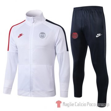 Tuta da Track Paris Saint-Germain 202019/2020 Bianco Tuta da Track Paris Saint-Germain 202019/2020 Bianco
