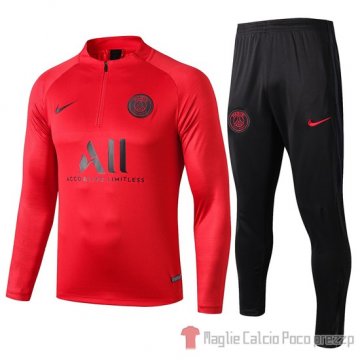 Tuta da Track Paris Saint-Germain 2019/2020 Rosso Tuta da Track Paris Saint-Germain 2019/2020 Rosso