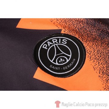 Tuta da Track Paris Saint-Germain Jordan Manica Corta 2019/2020 Nero