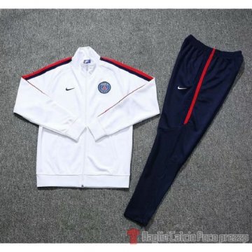 Tuta da Track Paris Saint-germain N98 2019/2020 Bianco